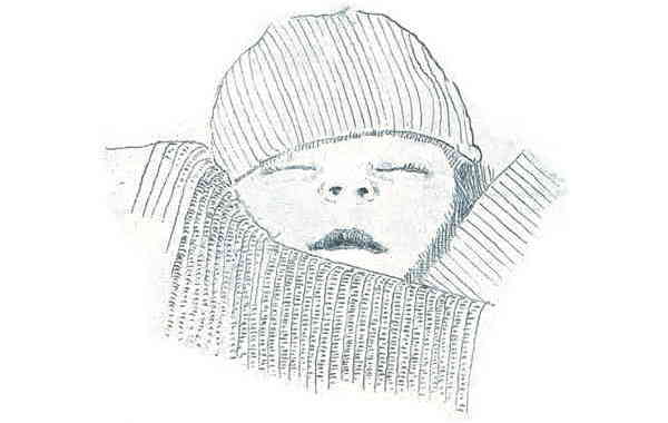 Illustration zu 'Still, still, still, weil's Kindlein schlafen will' von Frank Walka