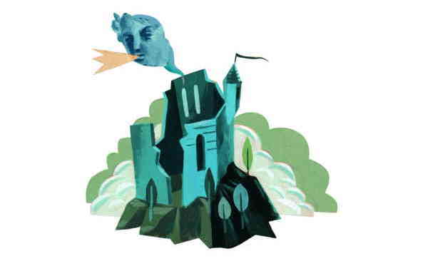 Illustration zu 'An der Saale hellem Strande' von Christoph Mett