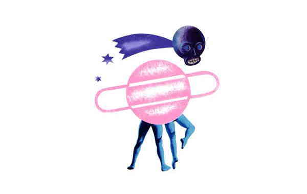 Illustration zu 'Es fiel ein Reif in der Frühlingsnacht' von Christoph Mett