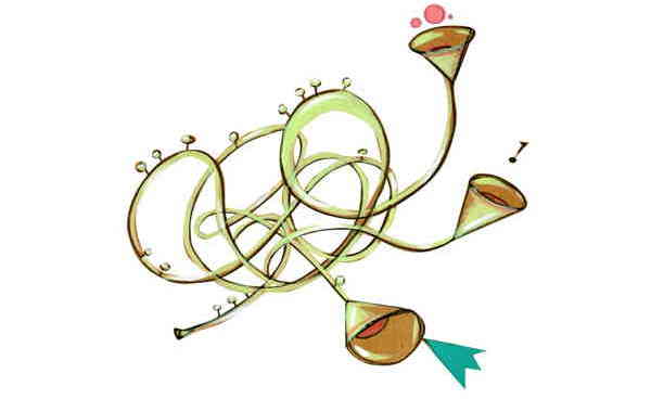 Illustration zu 'Viva la musica' von Christoph Mett