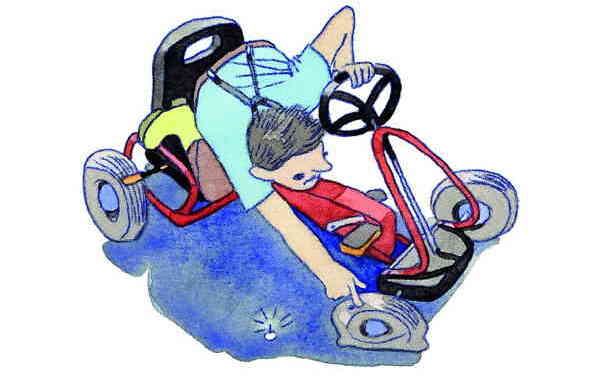 Illustration zu 'Das Auto von Lucio' von Markus Lefrançois