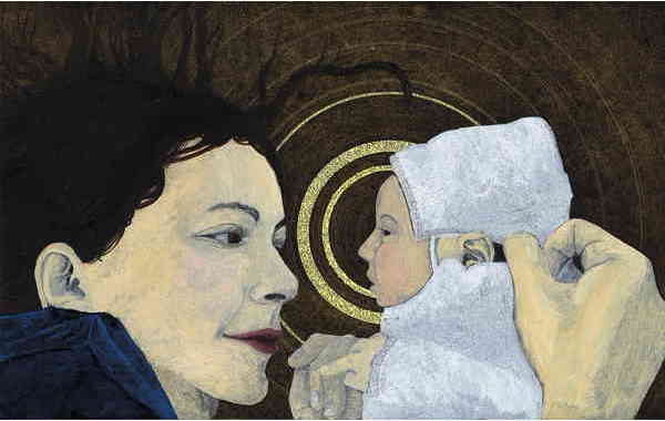 Illustration zu 'Tochter Zion' von Frank Walka