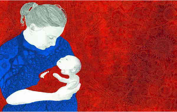 Illustration zu 'Wie soll ich dich empfangen' von Frank Walka