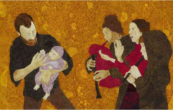 Illustration zu 'O du fröhliche' von Frank Walka