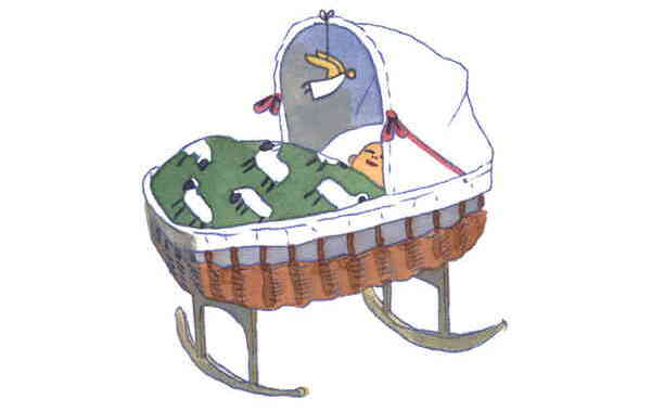 Illustration zu 'Schlaf ein, mein Jesulein / Lulajze, Jezuniu' von Markus Lefrancois