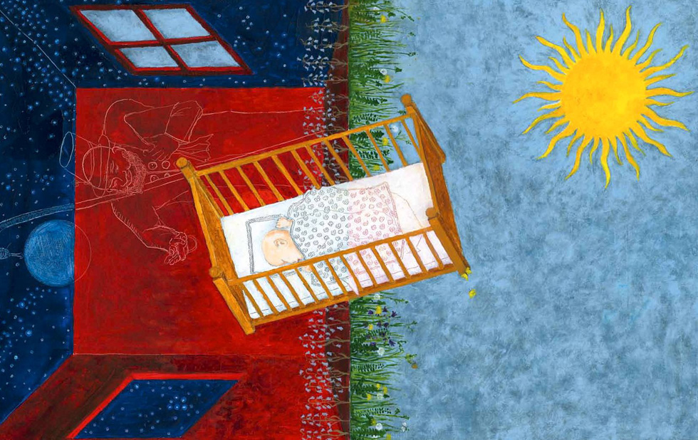 Illustration zu »Sandmännchen« von Frank Walka