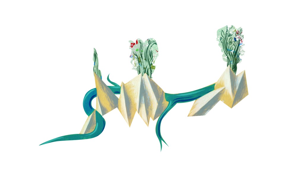 Illustration zu »Wenn alle Brünnlein fließen« von Christoph Mett