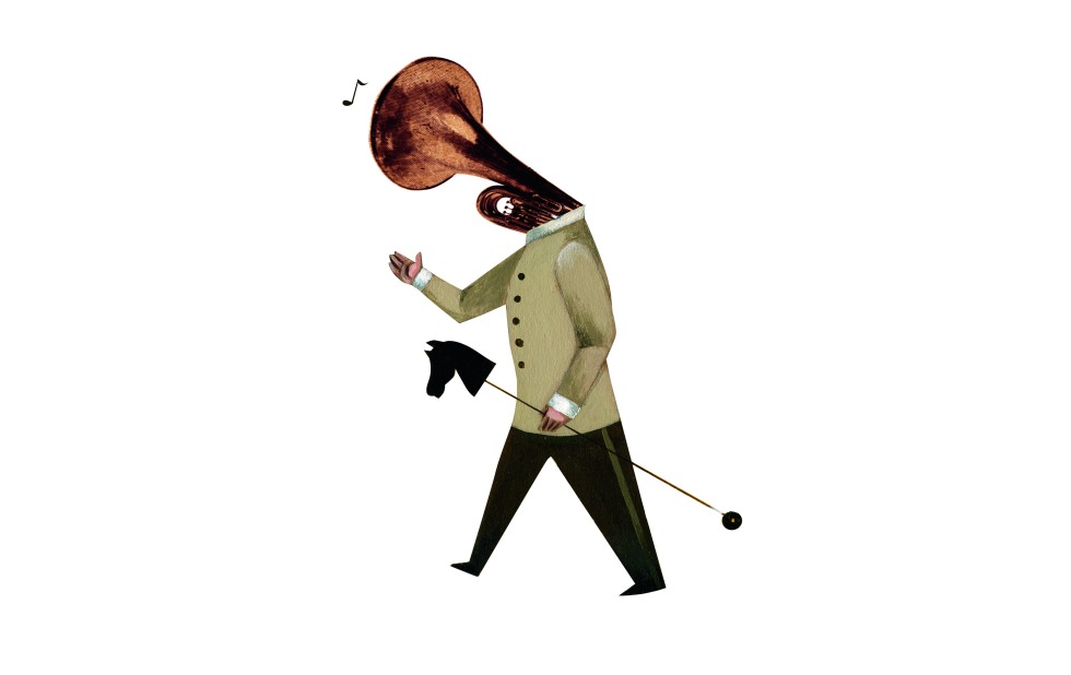 Illustration zu »Hab oft im Kreise der Lieben« von Christoph Mett