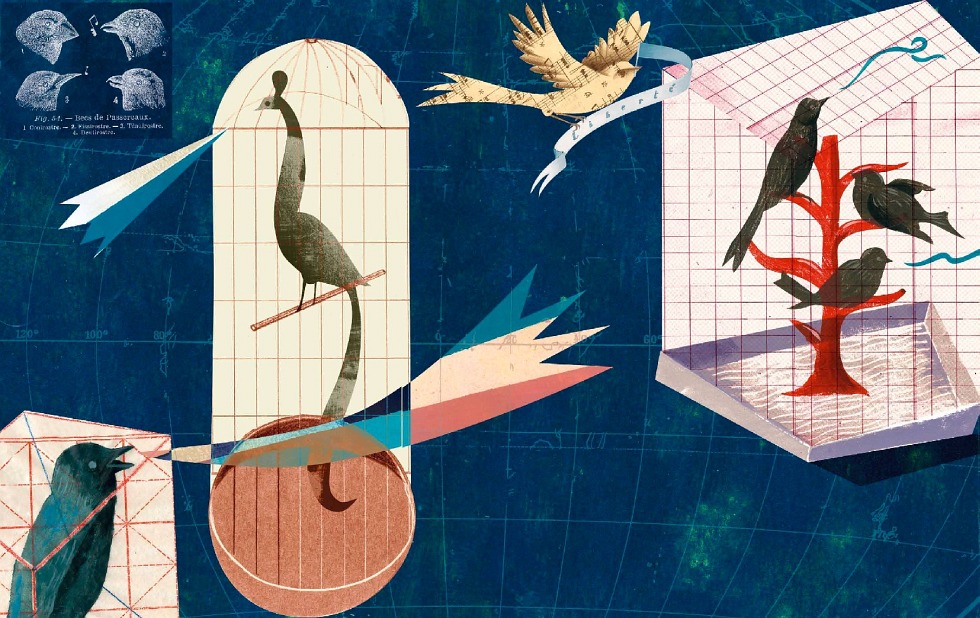 Illustration zu »Die Gedanken sind frei« von Christoph Mett