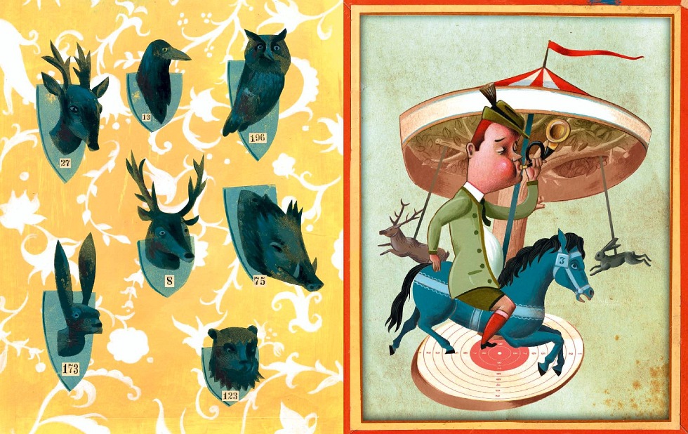 Illustration zu »Ein Jäger aus Kurpfalz« von Christoph Mett