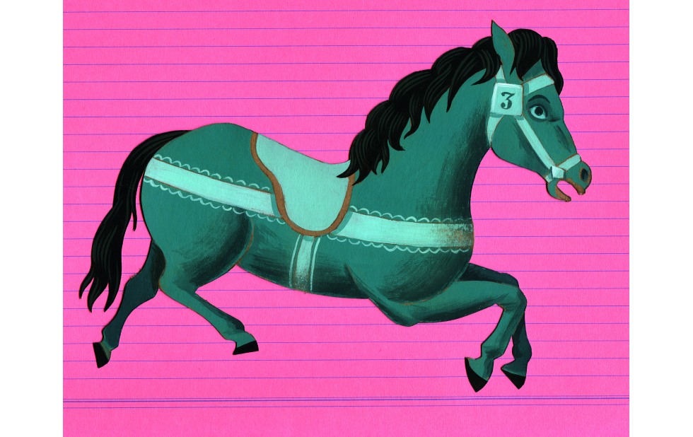 Illustration zu »Hab mein Wage vollgelade« von Christoph Mett