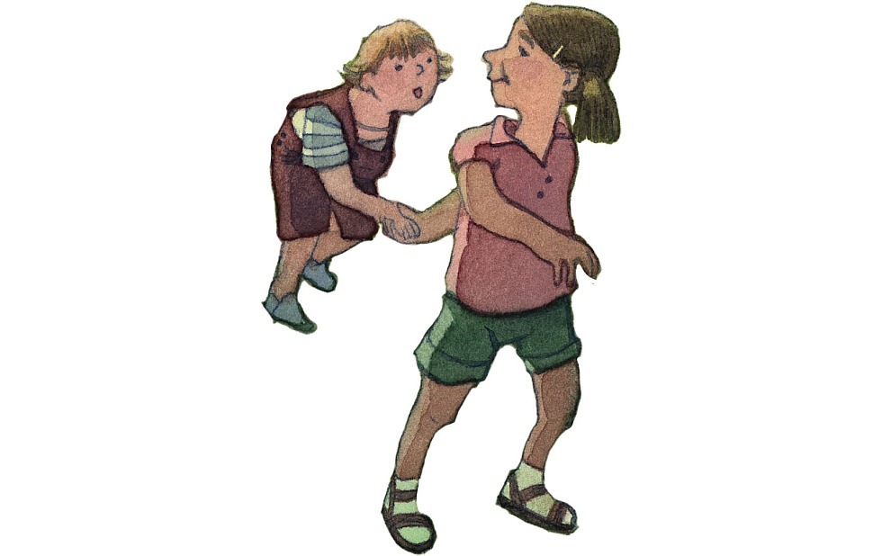 Illustration zu »Taler, Taler, du musst wandern« von Markus Lefrançois