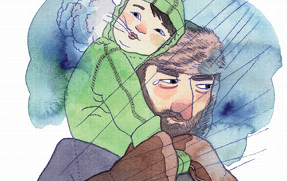 Illustration zu »O wie ist es kalt geworden« von Markus Lefrançois