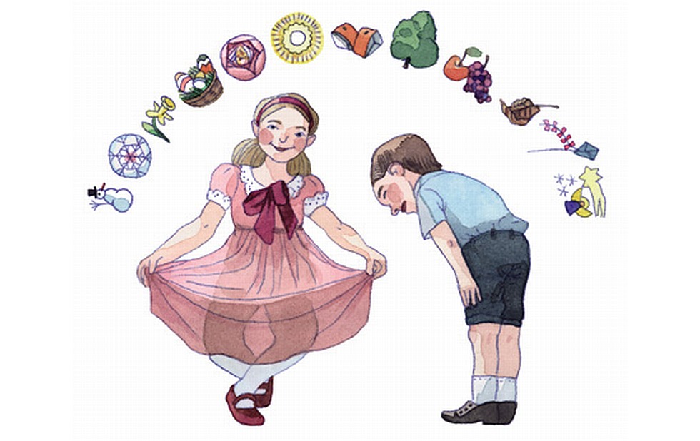 Illustration zu »Und wer im Januar geboren ist« von Markus Lefrançois