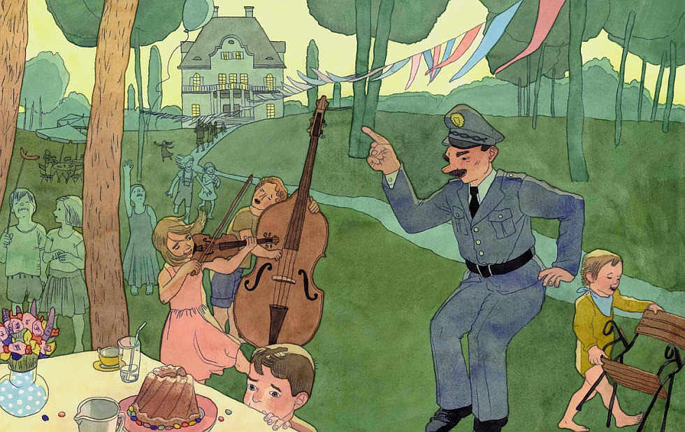 Illustration zu »Bei meiner Tante Josefine« von Markus Lefrançois