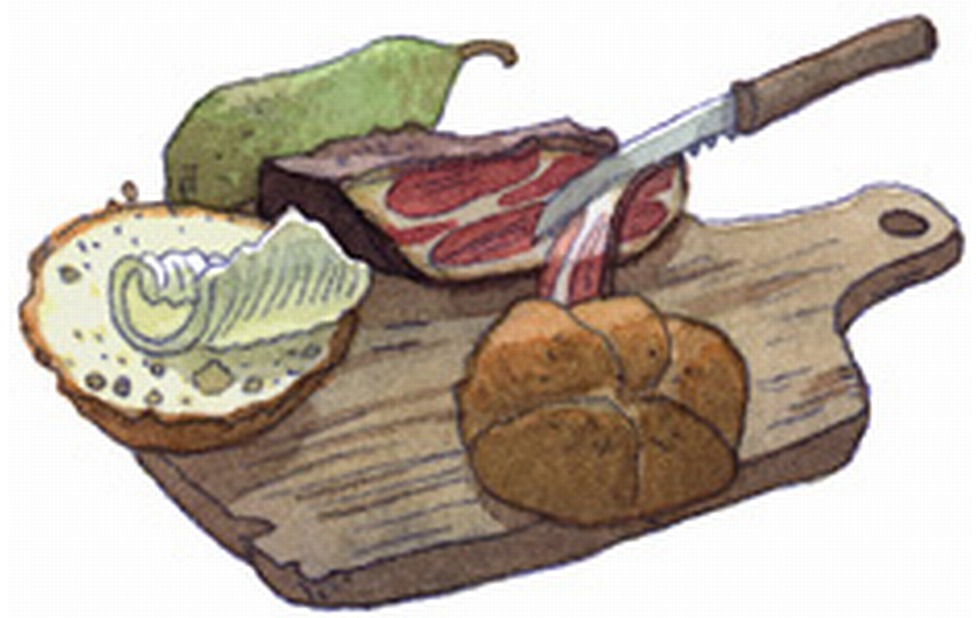 Illustration zu »In Mutters Stübele« von Markus Lefrançois