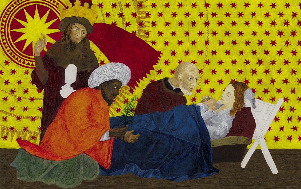 Illustration zu »Nun komm, der Heiden Heiland« von Frank Walka