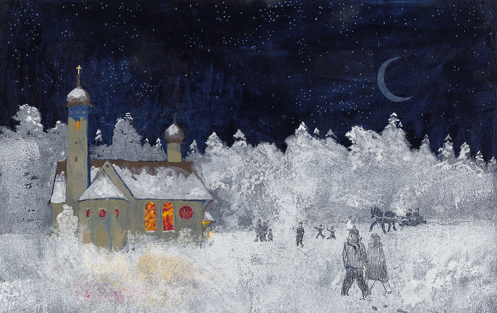 Illustration zu »Süßer die Glocken nie klingen« von Frank Walka