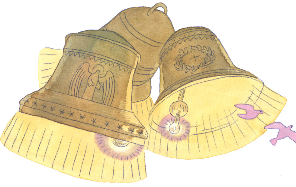 Illustration zu »Ding dong bells« von Markus Lefrancois