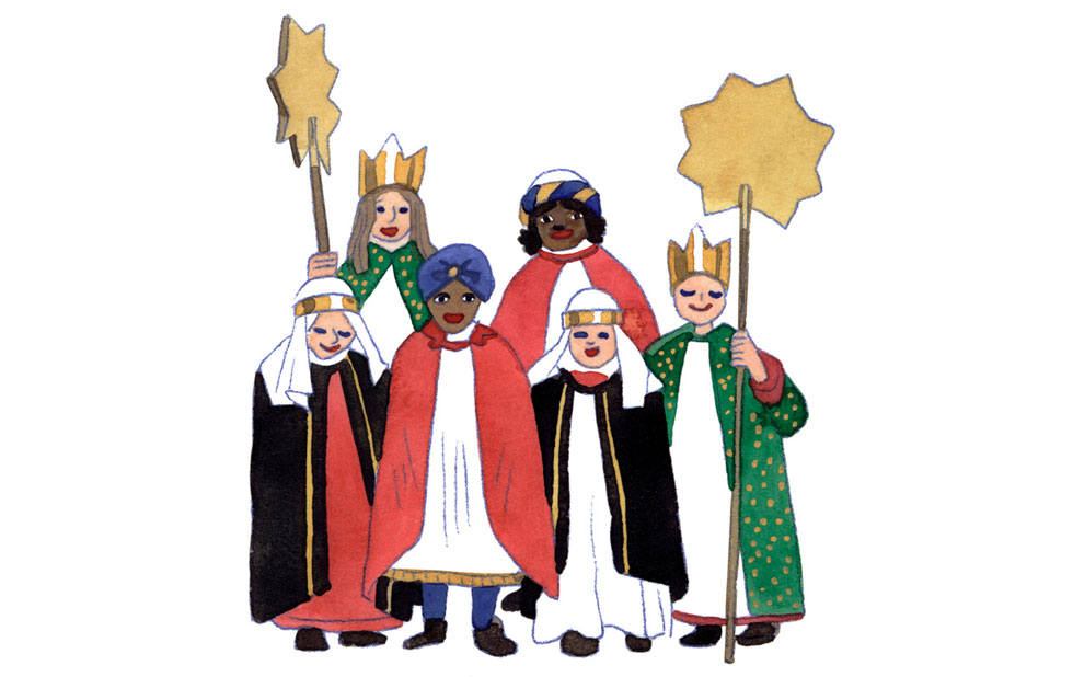 Illustration zu »Kinder bringen den Frieden« von Markus Lefrancois