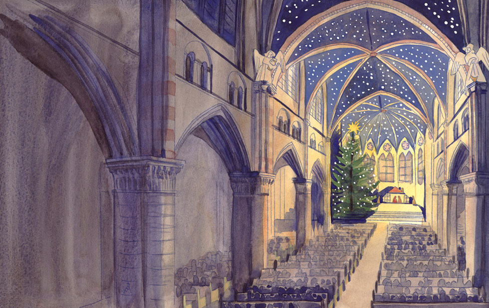 Illustration zu »Singt und klingt« von Markus Lefrancois