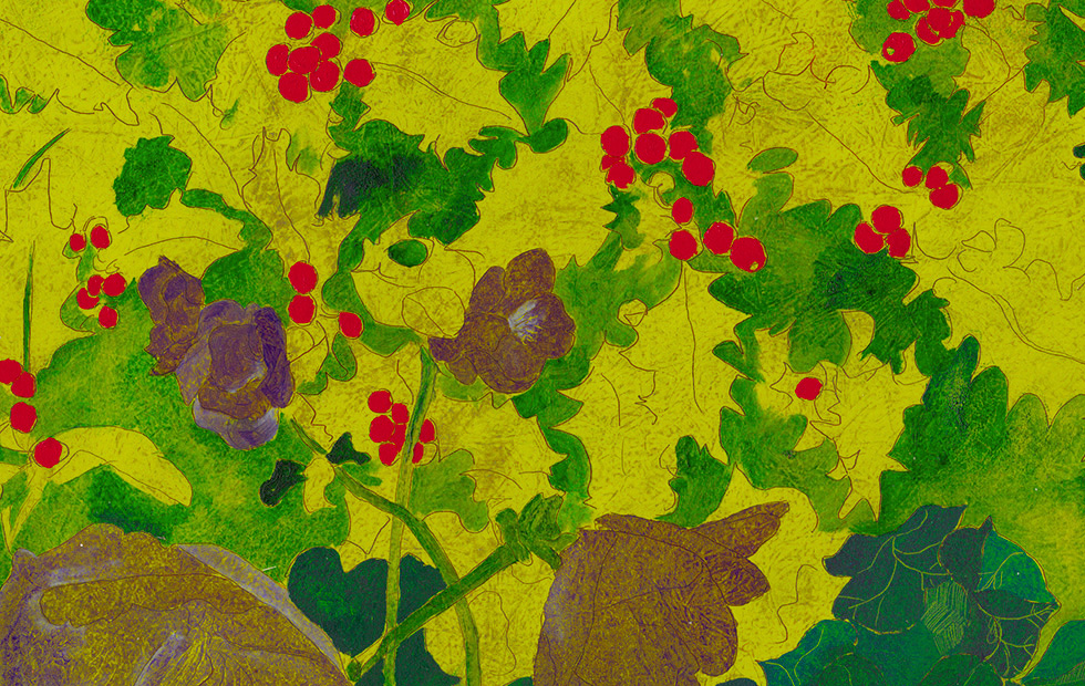 Illustration zu »Deck the hall« von Frank Walka