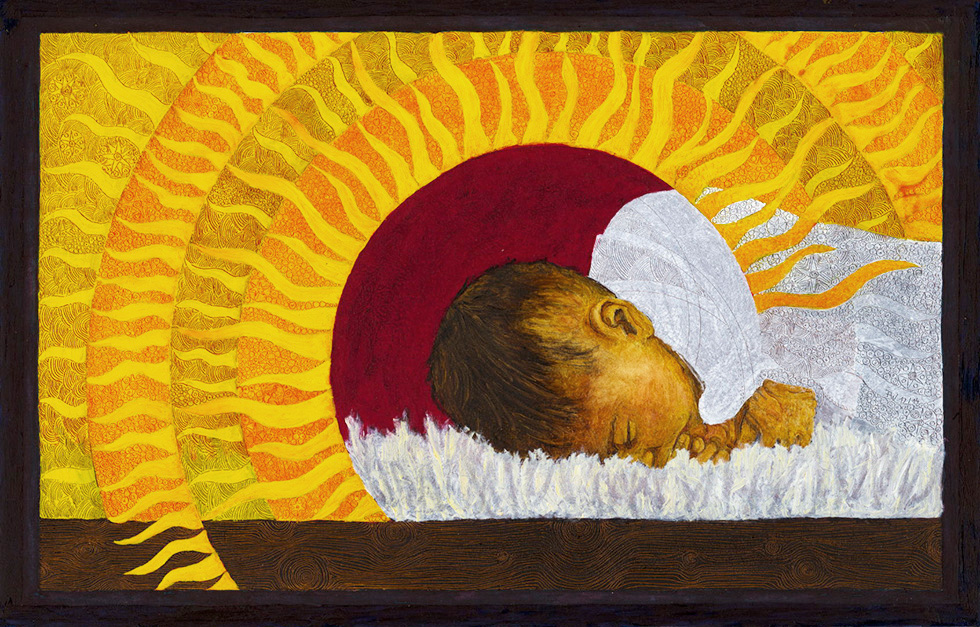 Illustration zu »What child is this?« von Frank Walka