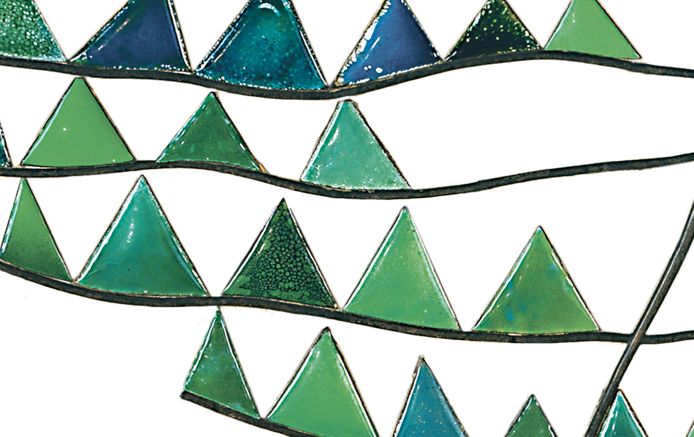 Illustration zu »Es flog ein kleins Waldvöglein« von Gustav Klimt