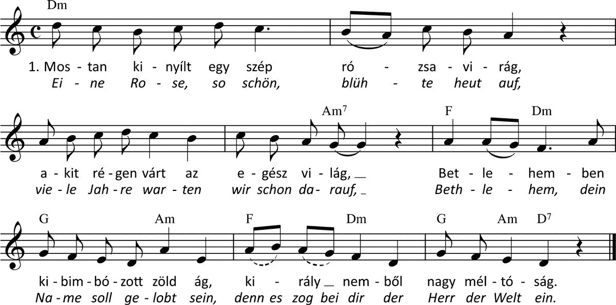 Noten 'Mostan kinyílt'